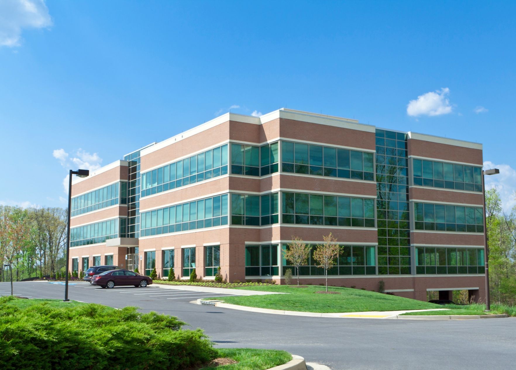 modern office building